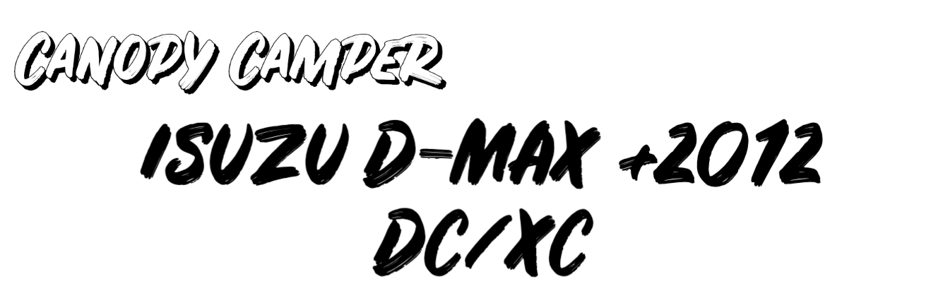 Alu-Cab Canopy Camper Isuzu D-MAX +2012 DC/XC