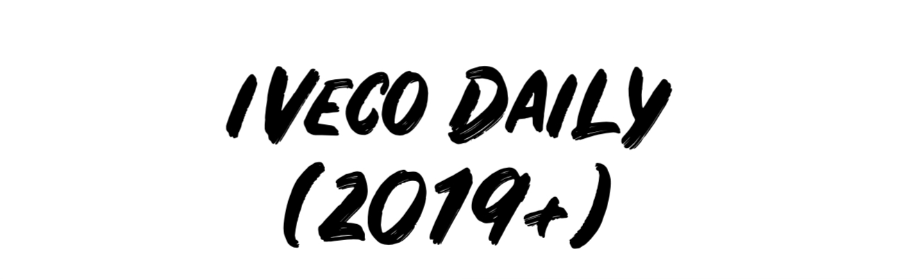 Lazer Kühlergrillmontagesätze für Iveco Daily (2019+)