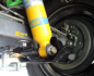 Preview: Horntools Unterfahrschutz Suzuki Jimny FJ Stoßdämpfer hinten, Stahl