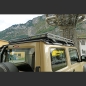 Preview: Dachträger EL PORTADOR Suzuki Jimny GJ mit fixer Reling Alu schwarz by horntools Offroad 4x4 Dachzelt Zubehör