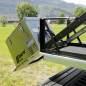 Preview: Kühlbox Auszug kippbar 750x430mm Aluminium PickUp Vollauszug Cargo Slide Kühlschrank Box Ladeboden