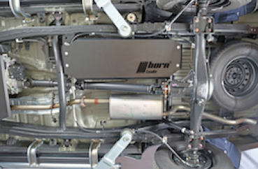 Horntools Unterfahrschutz Mitsubishi L200 Schalter Set, Stahl (BJ2008 / 2015-)