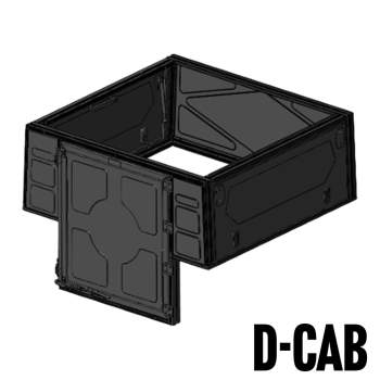 Alu-Cab ModCAP Base D/Cab ohne Fenster