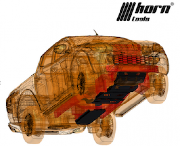 Horntools Unterfahrschutz Mitsubishi L200 komplettes Set, Stahl (BJ 2008 / 2015-)