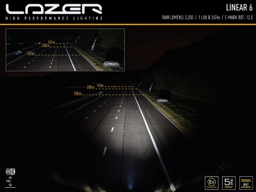 LAZER Lamps LED-Scheinwerfer Linear-6 Standard