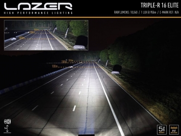 LAZER Lamps LED-Scheinwerfer Triple-R 16 Elite