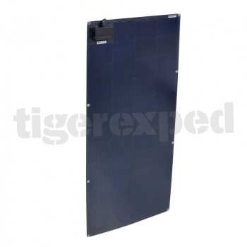 tiger2solar Solarpanel semiflexibel "black tiger sf 160" mit 160 Wp (ETFE-Oberfläche, 43x Sunpower-Zellen, 1440x540mm)