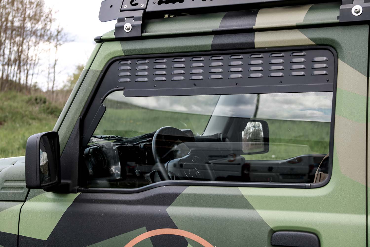  Ihr zuverlässiger Partner in Offroad-Tuning! - Lüftungsbleche  vordere Seitenfenster - Suzuki Jimny II (GJ & HJ)