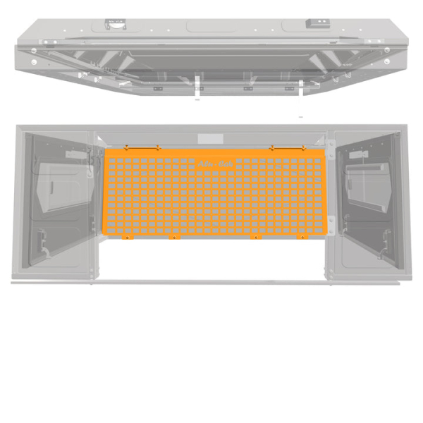 Alu-Cab Molleplatte für Front Panel DC & XC