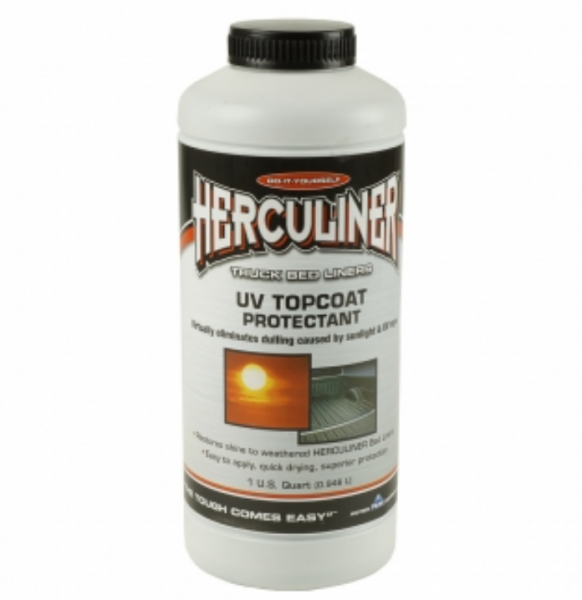 Herculiner 7m2 UV Schutz Beschichtung für schwarzen Herculiner Topcoat