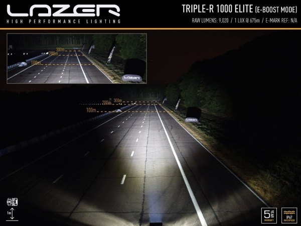LAZER Lamps LED-Scheinwerfer Triple-R 1000 Elite