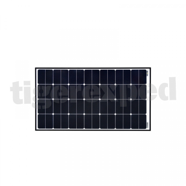 tiger2solar Solarpanel 100Wp "black tiger 100" (28x Sunpower-Zellen, 955x540mm)