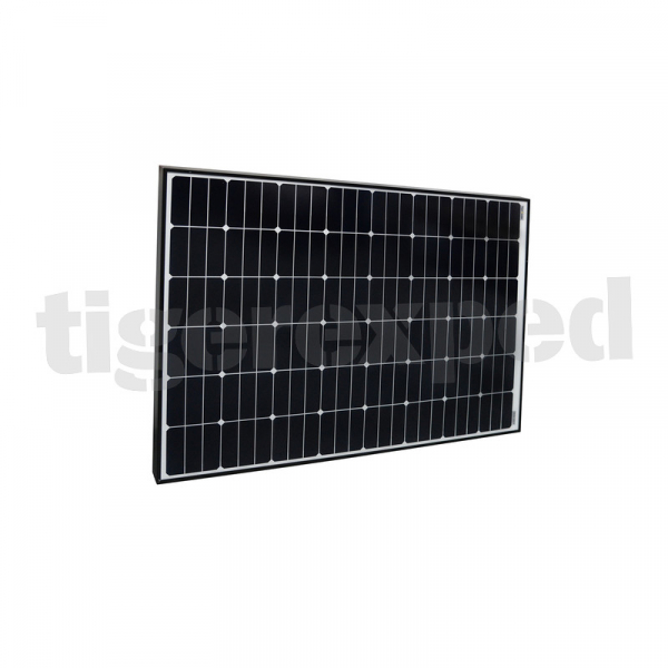 tiger2solar Solarpanel 180Wp "black tiger 180" (48x Sunpower-Zellen, 1100x796mm)